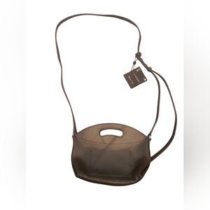 Massimo Dutti Leather Crossbody Shoulder Bag